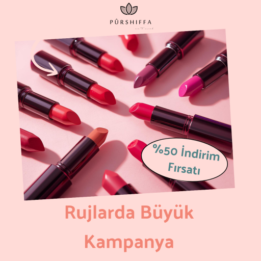 En Az 3 Adet Ruj Alana 3. Ürün %50 İndirimli